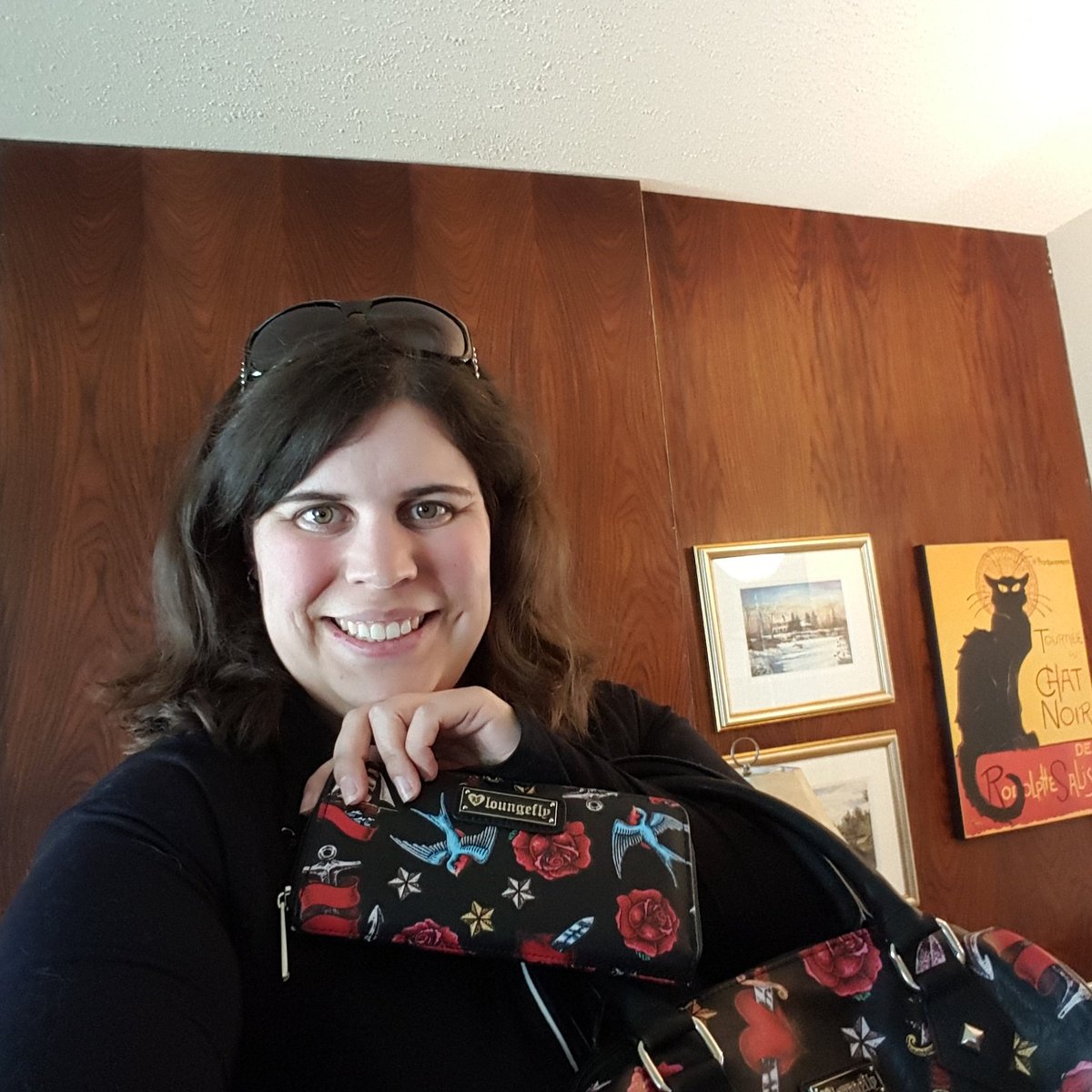 kbskibum's tweet image. Loving the match bag and purse @blamebetty #blamebetty