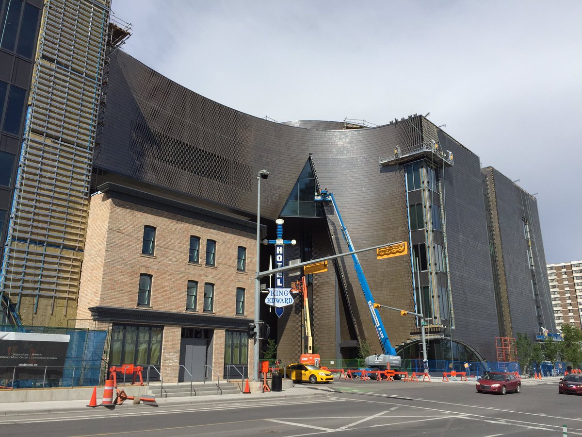 guardiantower's tweet photo. Our neighbors @nmc_canada looking great! We can't wait until they're open later this summer https://t.co/bb8pzLjUtx