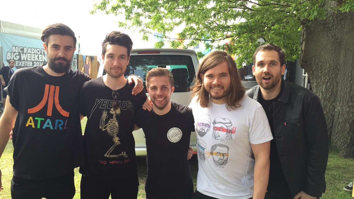 Georgewalne's tweet photo. I might have struggled for signal all weekend but this was class! π― @BBCR1 @bastilledan #R1VIP https://t.co/4AglgOju16