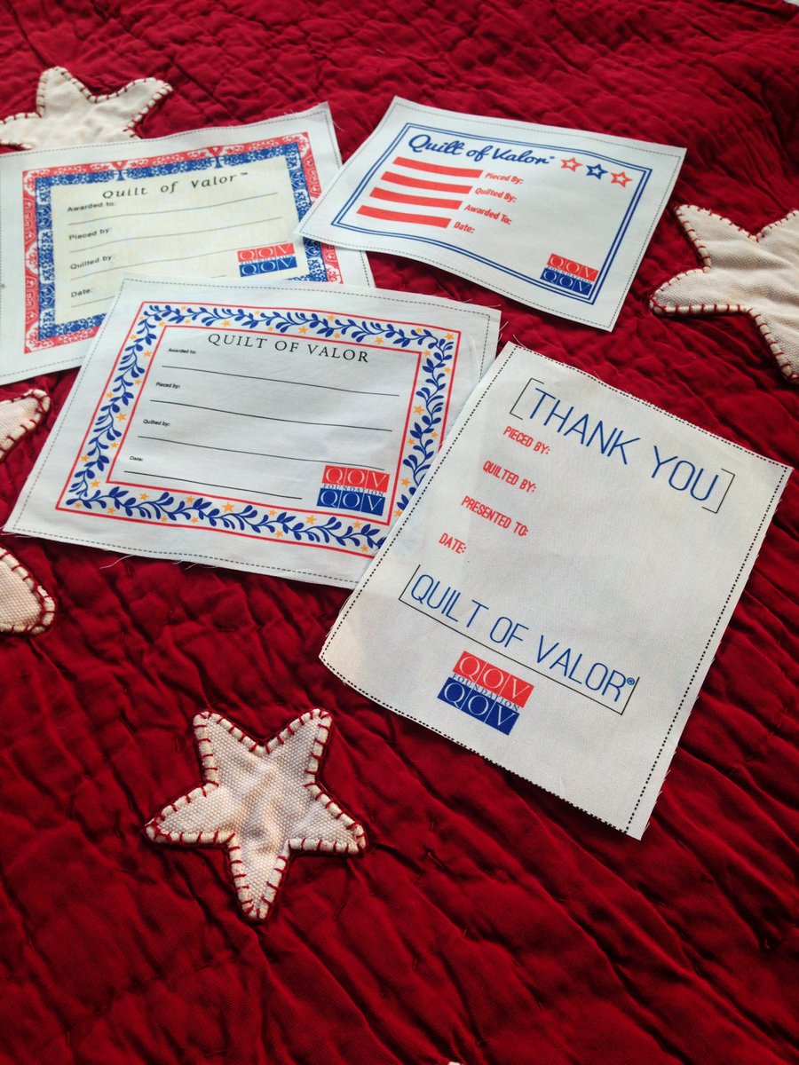 Happy Memorial day! Approved #quiltsofvalor labels availble at bit.ly/1Y04d5n #modernyardage #memorialday