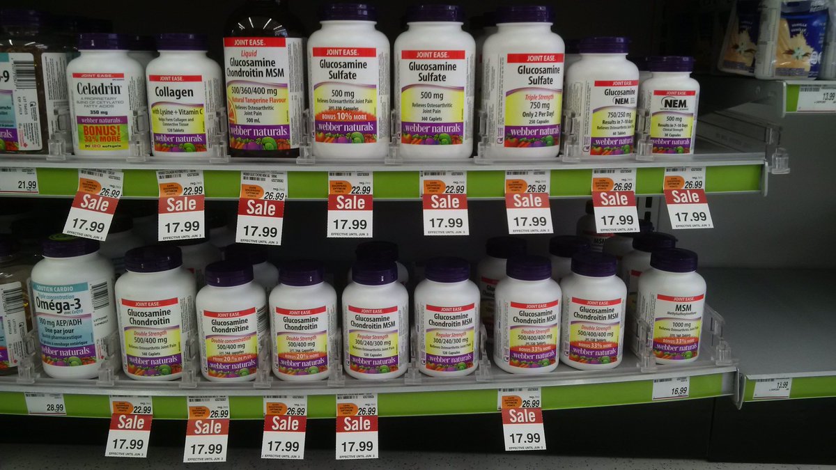 dregwn's tweet photo. Great joint health  deals at Shoppers Drug Mart #yyc  #glucosamine #msm #chondrotin #collagen #celadrin #webber #sdm https://t.co/lqL1BUqV2D