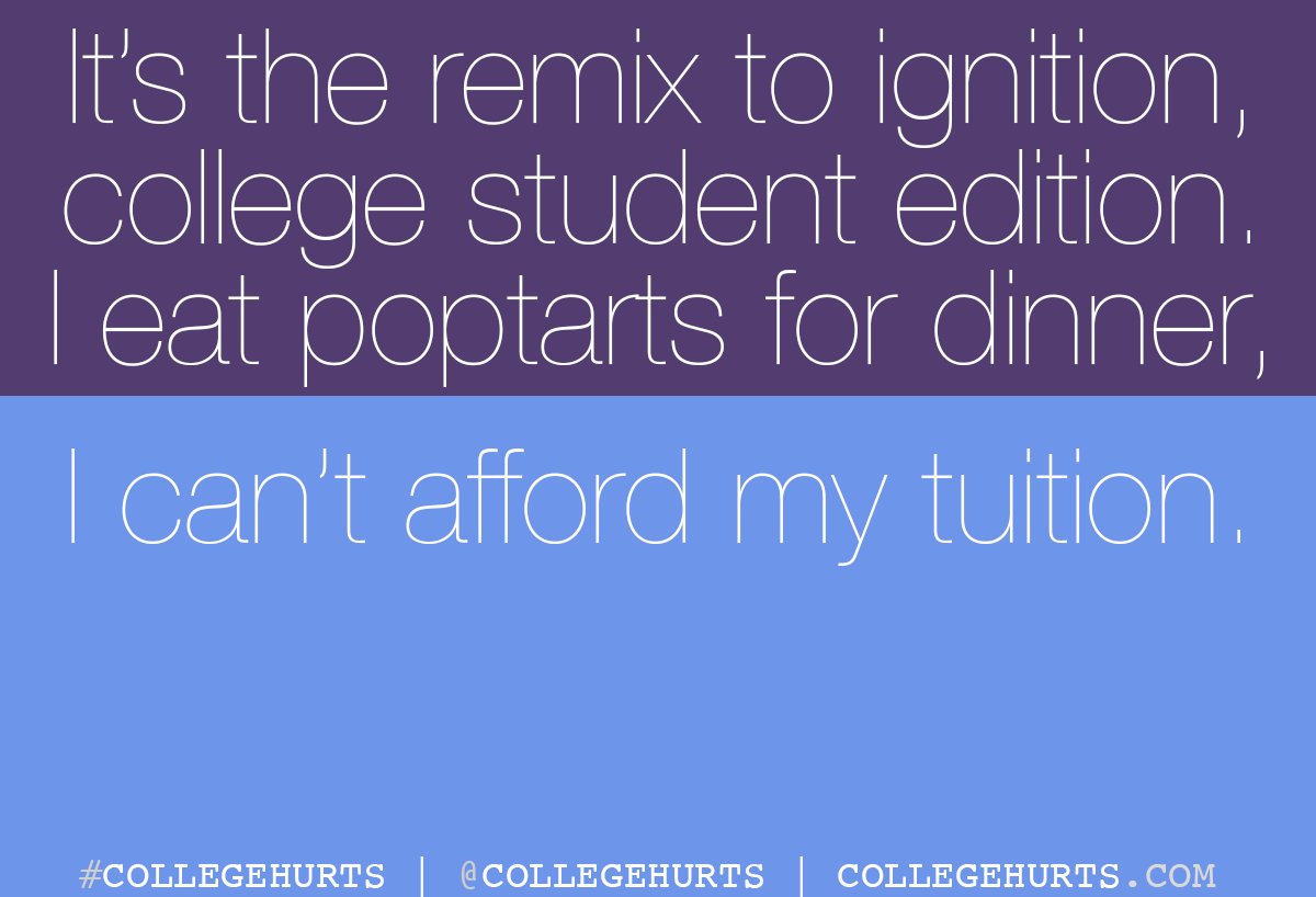 collegehurts's tweet photo. #collegehurts https://t.co/iFdfnS4Iom