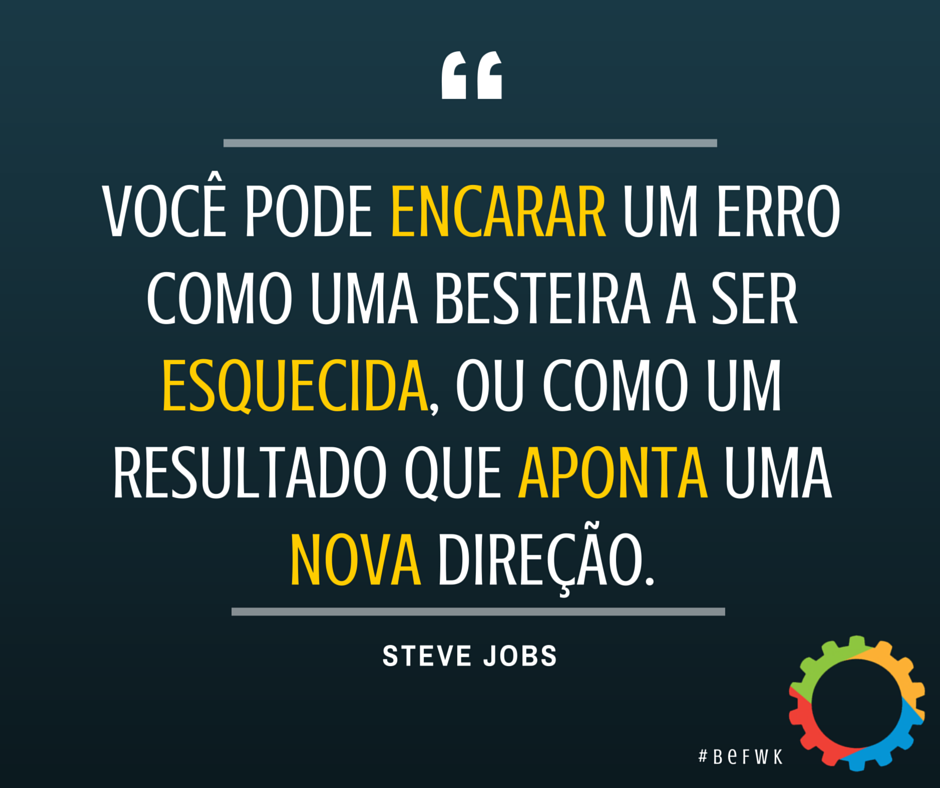 FrameworkGP's tweet photo. Os erros vêm para mostrar onde você deve mudar! #beFWK https://t.co/EUKlKVEfzo