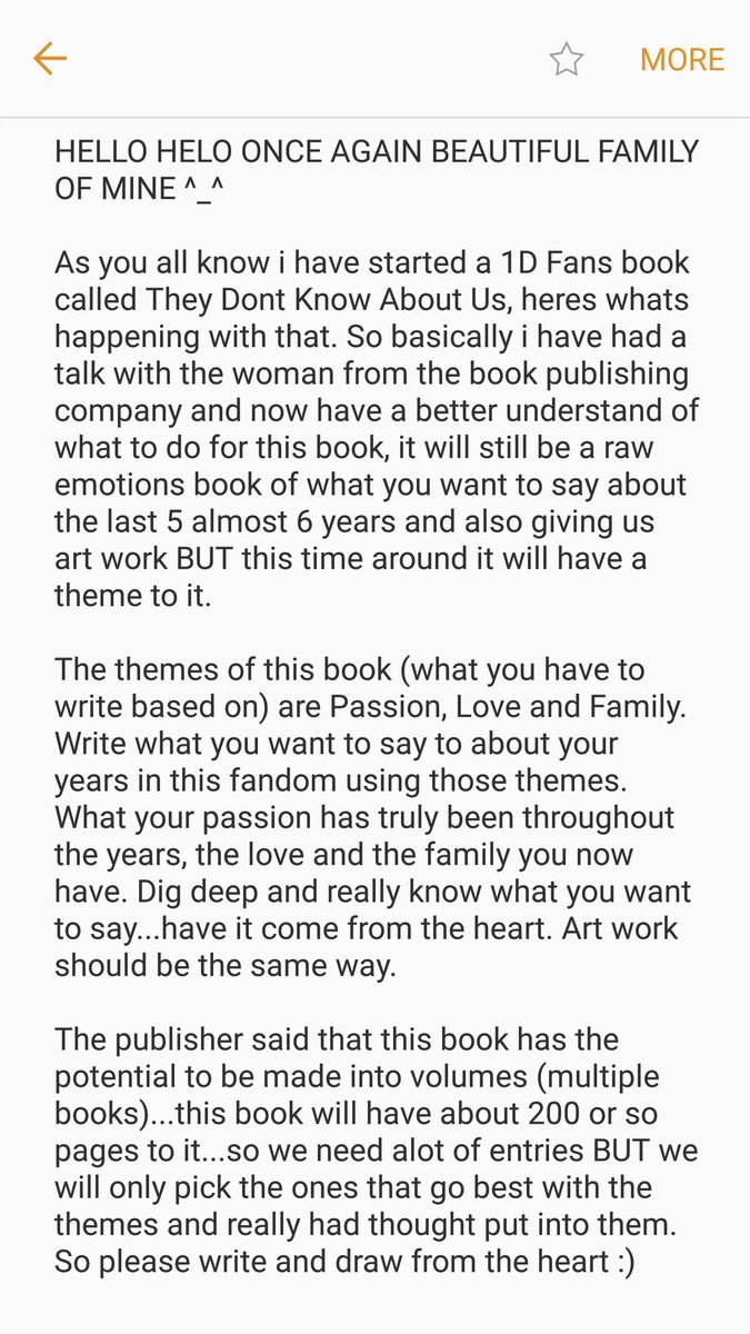 We_Promise_1D's tweet photo. FANDOM BOOK PROJECT TWEET

All info has been updated and made more clear. RETWEET AND SHARE 😊😊

#1DFansBookProject https://t.co/IpKzlU86po