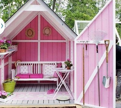 Get in on the latest outdoor craze. She Sheds! ow.ly/qr0L300Fhuj #PatioLife #SheShed