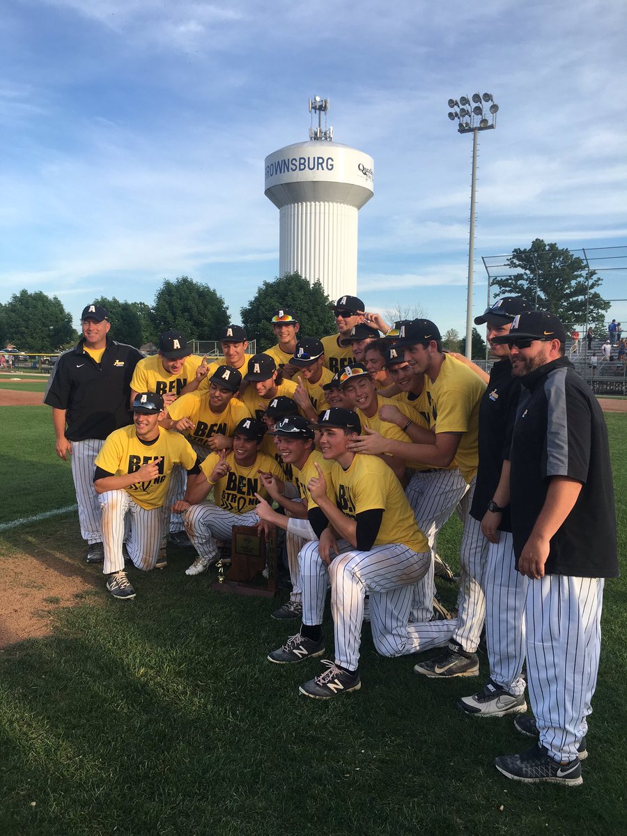 ahsbaseballLIVE's tweet image. After 22 years, we won Sectional Championship. History has been made today.
