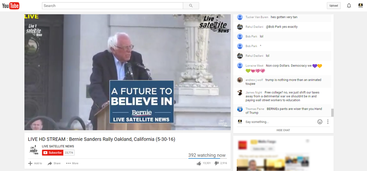 Bloggers4Bernie's tweet photo. #BernieInOakland https://t.co/CqyrGWJ3uG #FeelTheBern #Bloggers4Bernie https://t.co/Zg2zT54bwb