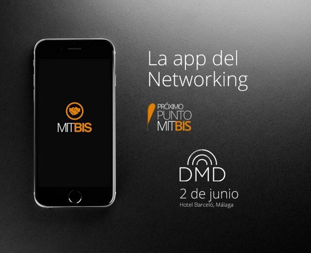 MITBISApp's tweet photo. Si vienes al #DMD16 no olvides descargar #Mibis la #app del #evento π #MarketingDigital #networking #Malaga https://t.co/vXptbI3Bok