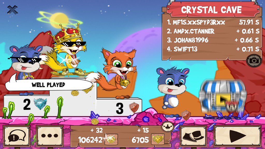 xxspyd3rxx11's tweet photo. Get on my level, son! #funrun2 #Ctanner #Johan81996 #Swift13 https://t.co/4MYUyadigf