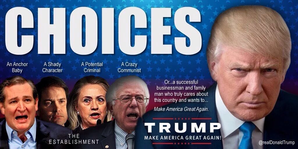 TrumpNovember's tweet photo. @realDonaldTrump We'll shake off those other 2 Idiots real soon. #MakeAmericaGreatAgain #TrumpCarson2016 https://t.co/boHHTyoVdH