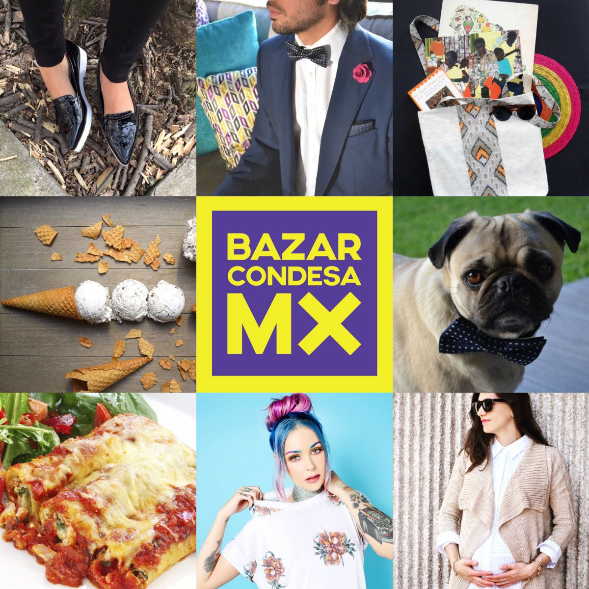 BazarCondesaMx's tweet photo. 🔊 El Domingo es @BazarCondesaMx✨ #ElBazarMásTrendy de #DiseñoMexicano NuevoLeón 80 Col. Condesa #CDMX 🕓 11am-7pm #RT https://t.co/uFLTpLdWXu