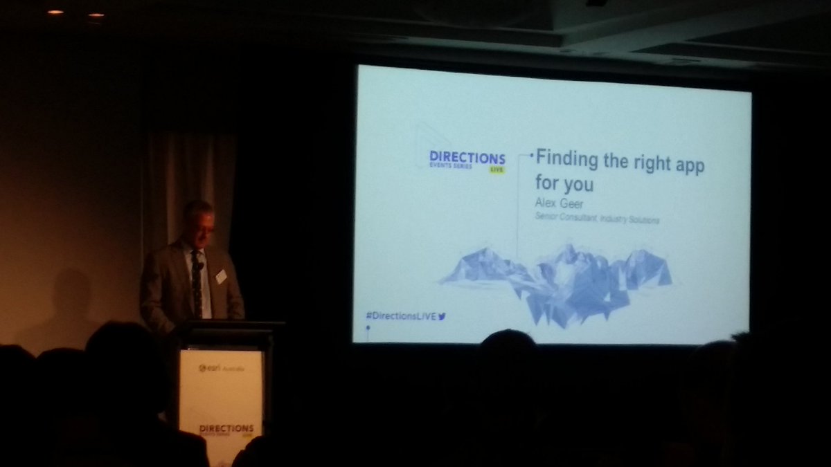 thomson_joshua's tweet photo. Esri #directionsLIVE in Canberra https://t.co/LPCqGxvum2