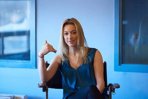 TtlyPalmerised's tweet photo. #Zeeeps with the hands thingy 😄😄 #DarkMatter ❤ https://t.co/hyLWXAd79w
