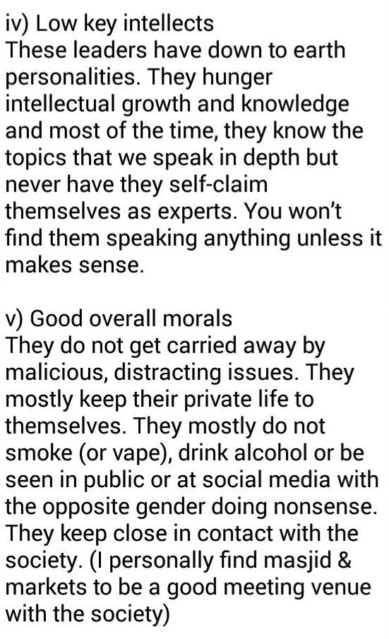 AzrlSyaz's tweet photo. My imaginary vote goes to candidates who have these traits
#srcutpelection16 https://t.co/DBRPryH371