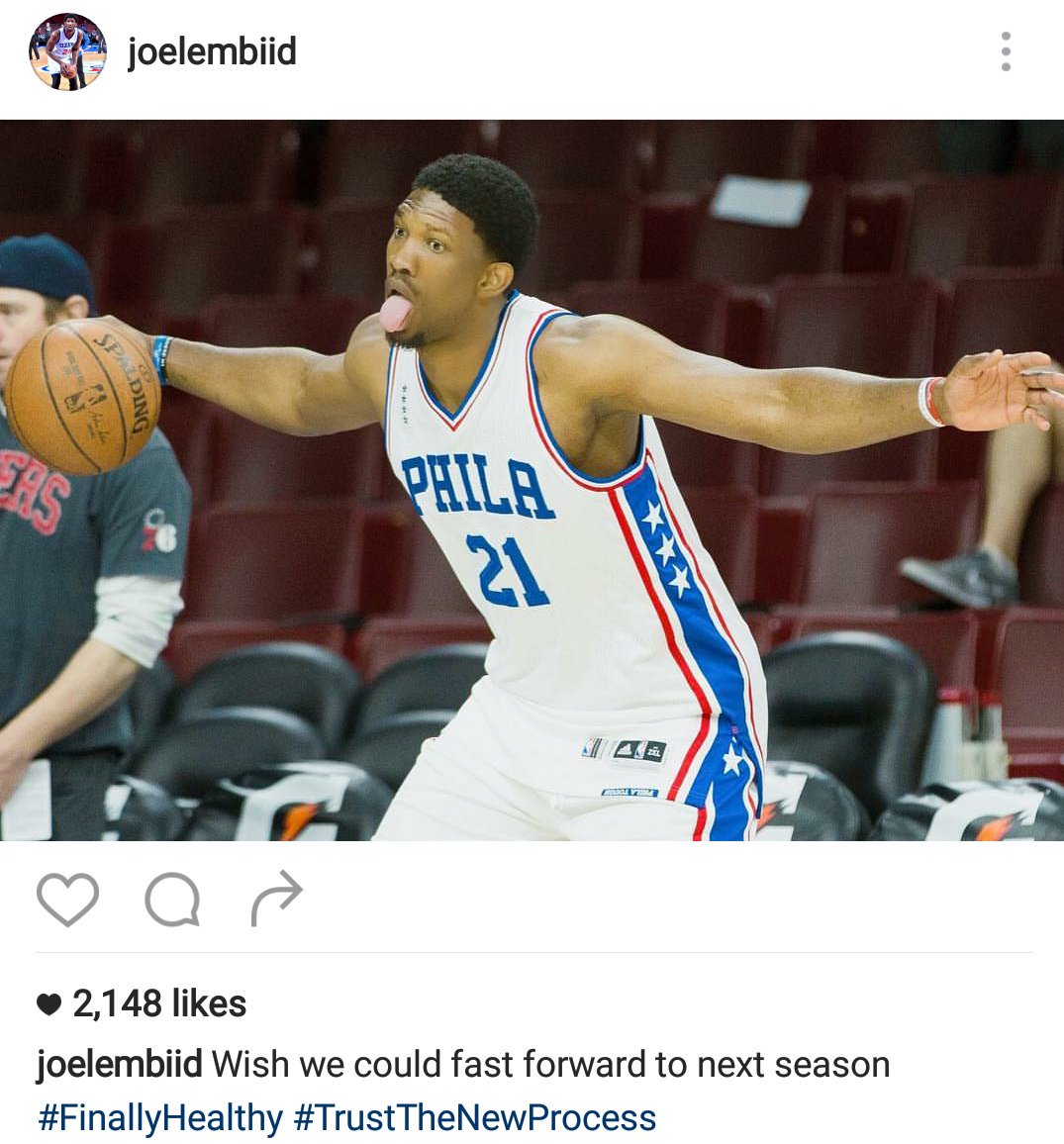 officialreview's tweet photo. IT'S LITTTT #TheNewProcess #Sixers https://t.co/KtIbLGmBZg