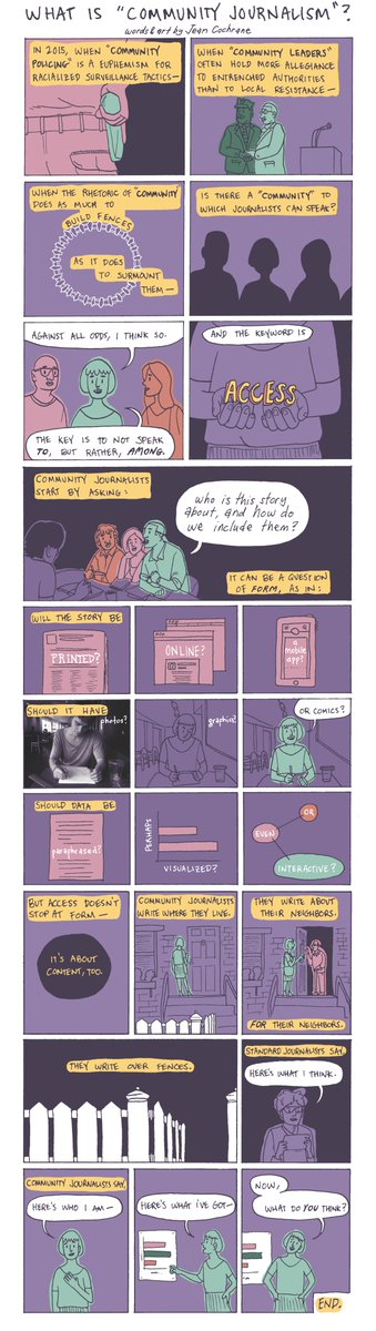 dmedialab's tweet image. "What is “Community Journalism” — A Graphic Essay on Civic Media" in City... twib.in/l/XAAnnRK5qyeo via @medium