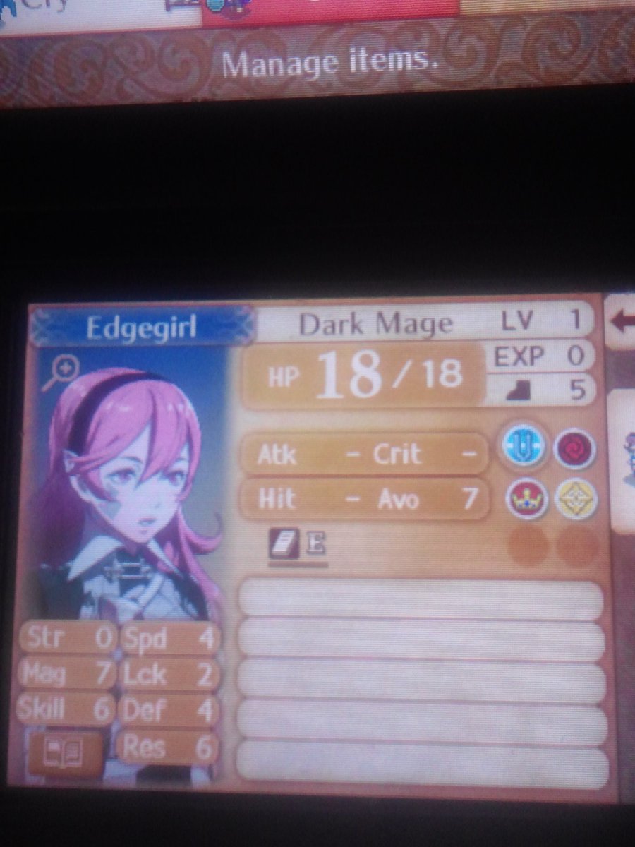First bond unit! Yay. Look at our bond child <a href="/Elise_edgy/">Elise</a>