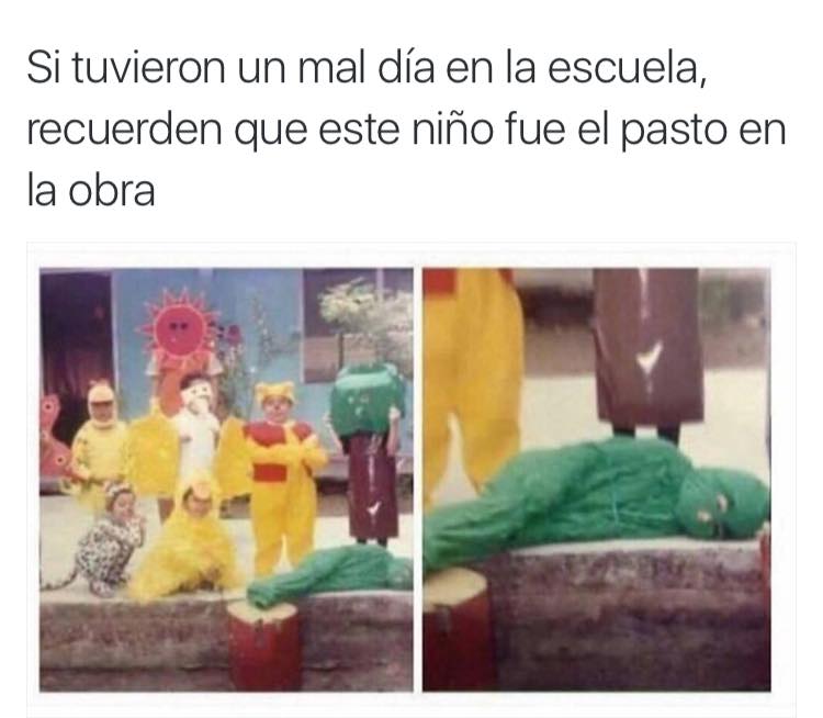 YohaMacarena's tweet photo. #NadaPuedeSerMasTristeQue el niño pasto :(
ajajajja
#BuenMartes
#inacapina
#ProfeRevisadordeOfertasLaborales https://t.co/uZztTbxA9Z