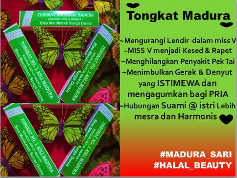 jasprosurabaya's tweet photo. "Tongkat Madura"Ramuan#Madura_Sari_HaLaL_Beauty https://t.co/VrdknrylHV