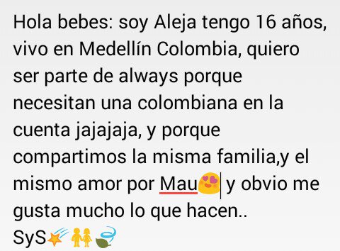 aleja2326's tweet image. @alwayscreamers #AlwaysAdmin tenía miedo de hacerlo😅