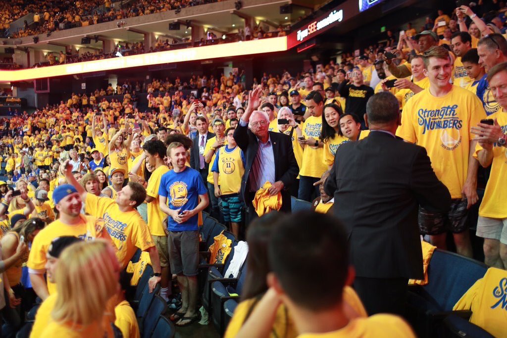 illroots's tweet photo. if the warriors can turn it around, so can bernie sanders https://t.co/wSR0Xe6nrp