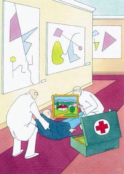 socium_hate's tweet image. Первая помощь при столкновении с современным искусством