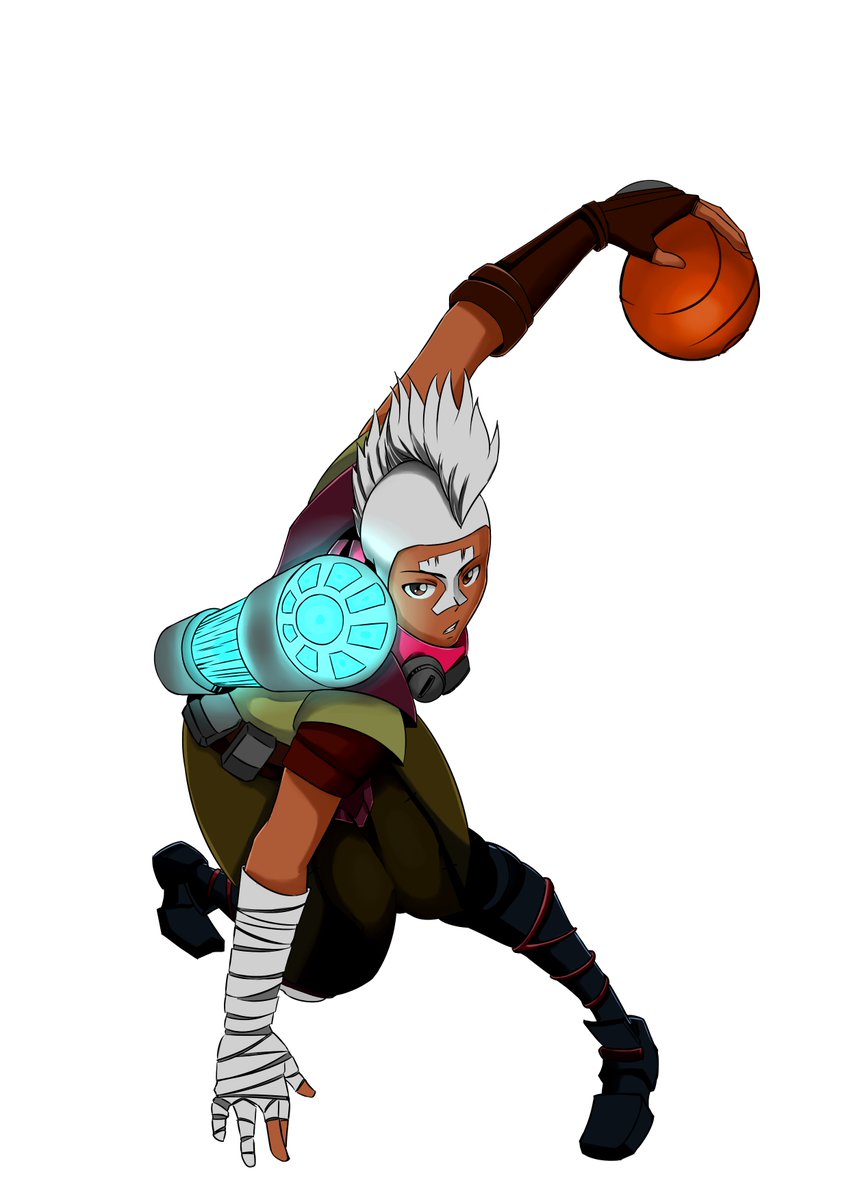 DigidevTradart's tweet image. that moment when you see Ekko playing basketball Hahha