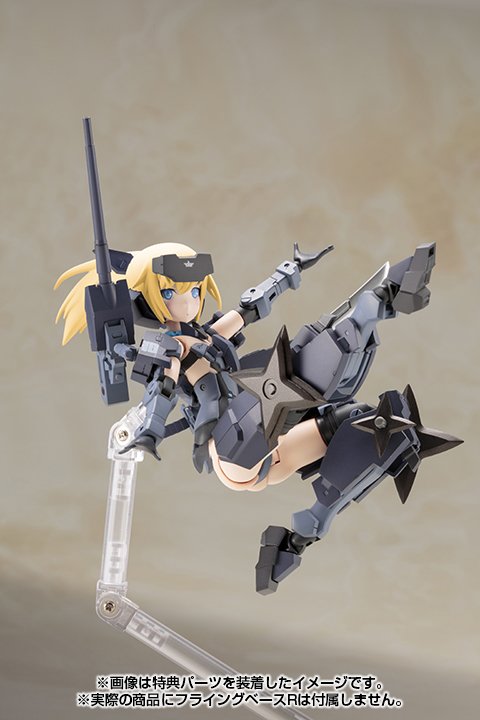 コトブキヤオンラインショップ フレームアームズ ガール 迅雷 Indigo Ver 特典の装着イメージ フレームアームズ ガール T Co 0jtvelgirf T Co Jeag9tzf1f Twitter