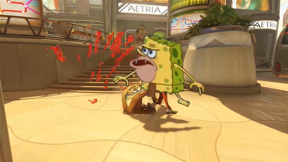 GlitchPlant's tweet image. When you on the killstreak and suddenly fall in a junkrat trap.