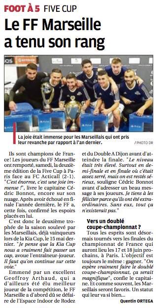 guillaumebertel's tweet photo. 500 équipes, 8 en finale représentant chacune une région : on a parlé de la Five Cup dans la PQR #rpcomquest https://t.co/vFtAxSaEDC