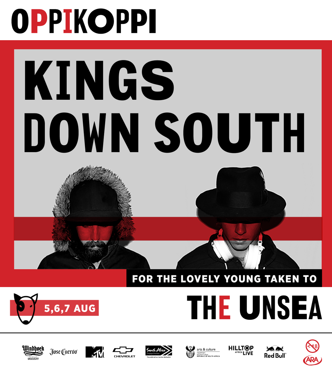 a dash of Dub-Electronic-Swing grooves fresh from Cape Town all the way to #TheUnsea <a href="/KingsDownSouth/">Kings Down South</a> confirmed #OK22