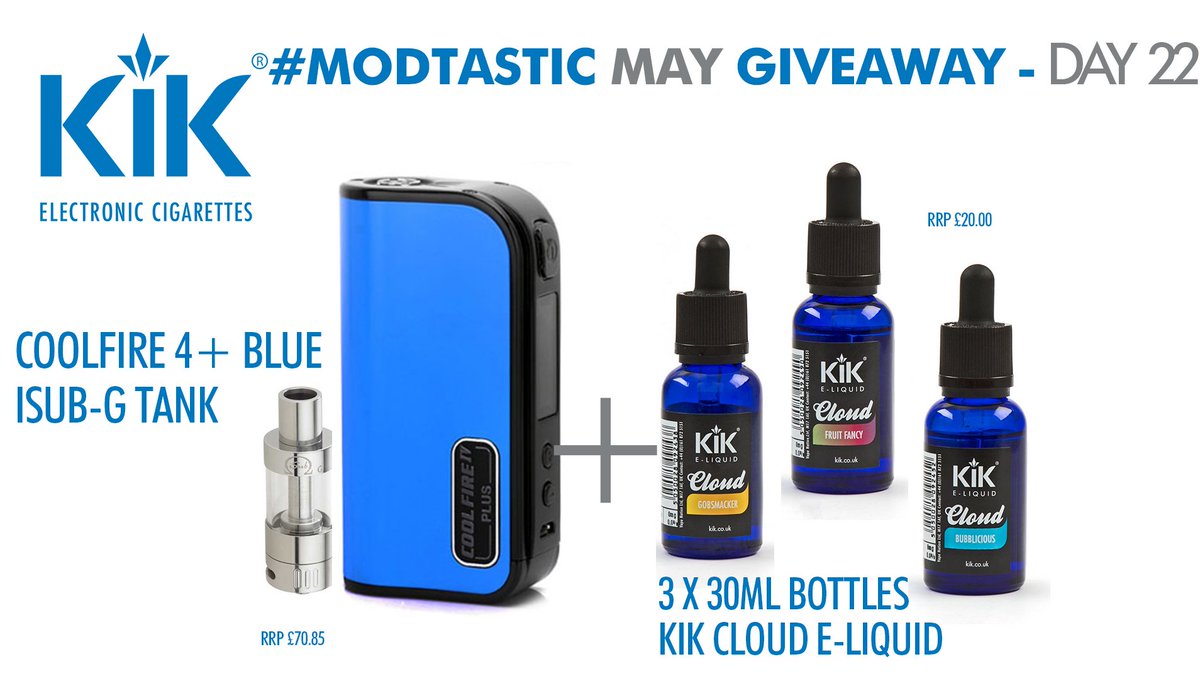 DAY 22
YOUR FINAL CHANCE TO #WIN ONE OF OUR #MODTASTIC #GIVEAWAYS 
RT/FOLLOW to be in with a chance.