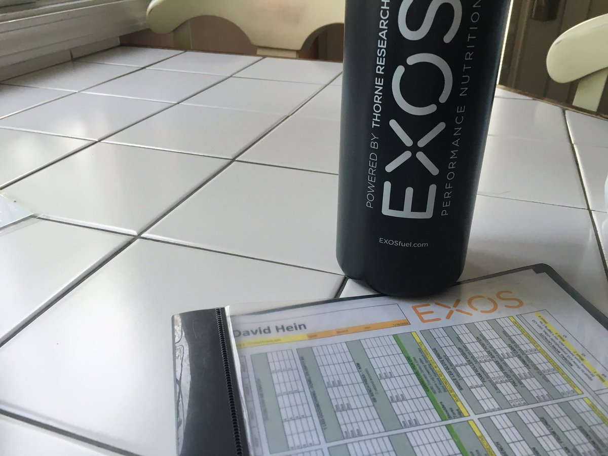 Another 5:30 date with the gym in the books for the team. Now time for some @TeamEXOS Nutrition👍🏻 #LifeInTheTrenches