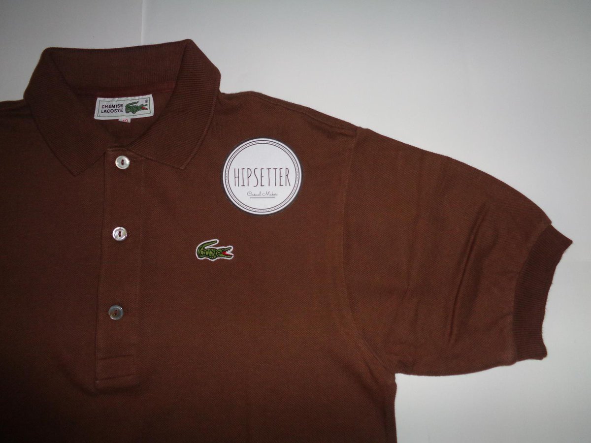 hipsetter2's tweet photo. Polo Shirt Lacoste, kondisi 98% size S lokal, minat cek di bio ya, bantu UP ya om @FS_80cs @infocasuals makasih ✌ https://t.co/5Qkr0w2wAt
