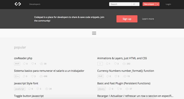 adelinepoquet's tweet image. #Codepad : un site qui réunit des bouts de #code très utiles
jonathan-menet.fr/blog/2016/05/2…
#html #CSS #PHP #développeur