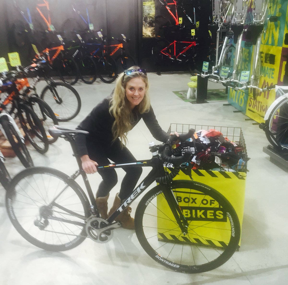 Best motivation to get back on the bike ever, climbing machine #newbikefever  <a href="/Boxofbikes/">Box of Bikes</a> <a href="/TrekBikesAust/">Trek Bikes Aust</a> <a href="/TrekBikes/">Trek Bicycle</a>