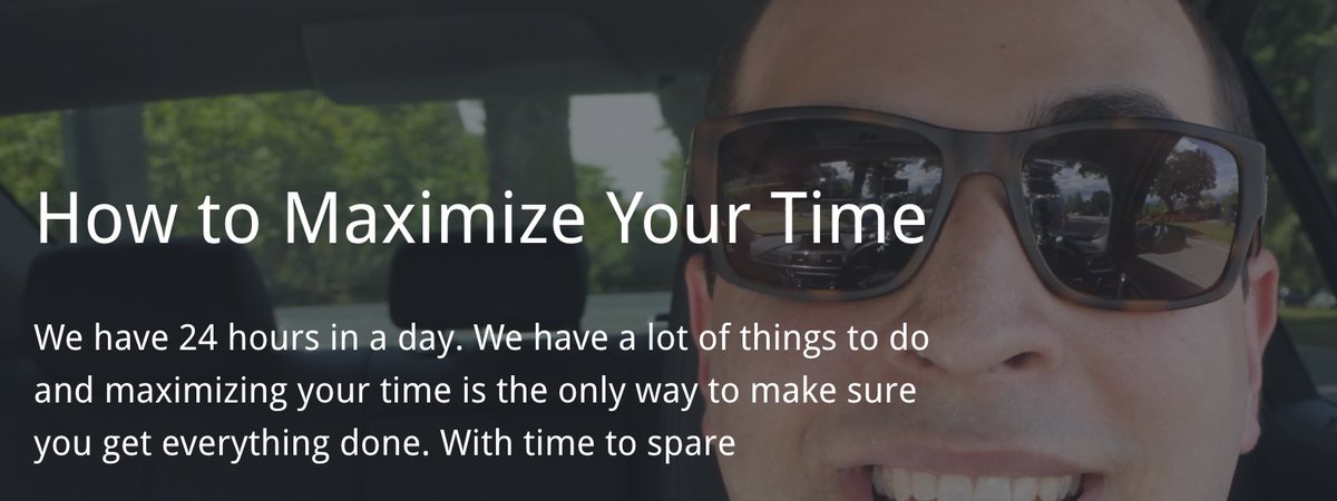 chrismilt's tweet image. How to Maximize your Time.  This is a shortcut for all you #freelancers and #solopreneurs 
chrismilton.ca/how-to-maximiz…