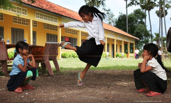 KentPage's tweet image. “Children need the freedom &amp;amp; time to play. Play is not a luxury. Play is a necessity.” KR Jamison v/@unicefcambodia