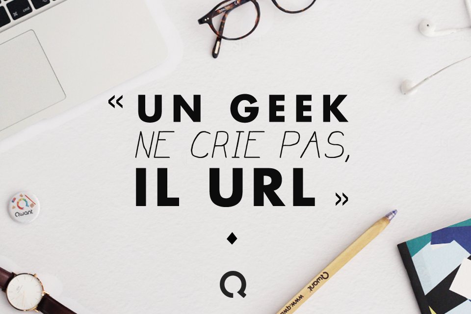 Qwant_FR's tweet photo. RT si vous vous reconnaissez dans notre pensée du matin ! #Quote #Geek https://t.co/kHSXeUCg5i