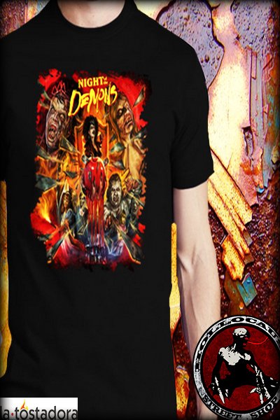 HollocaustShop's tweet photo. Night of the #Demons #shirts    https://t.co/XeXyaOlwWo https://t.co/1LdSVSaxCC