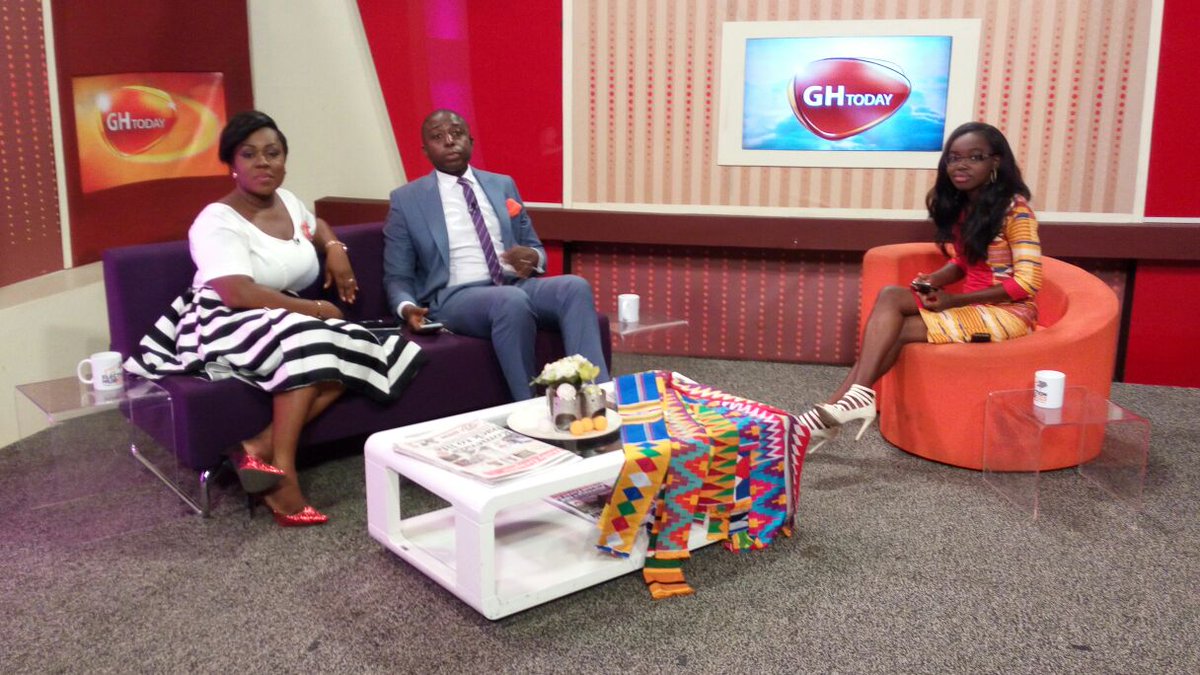 Talking Kente with Junita Amoah CEO Kente Queens live now on #GHToday <a href="/GhOneTV/">GHOne TV</a> with <a href="/BaisiwaDH/">Baisiwa D-Hammond</a>