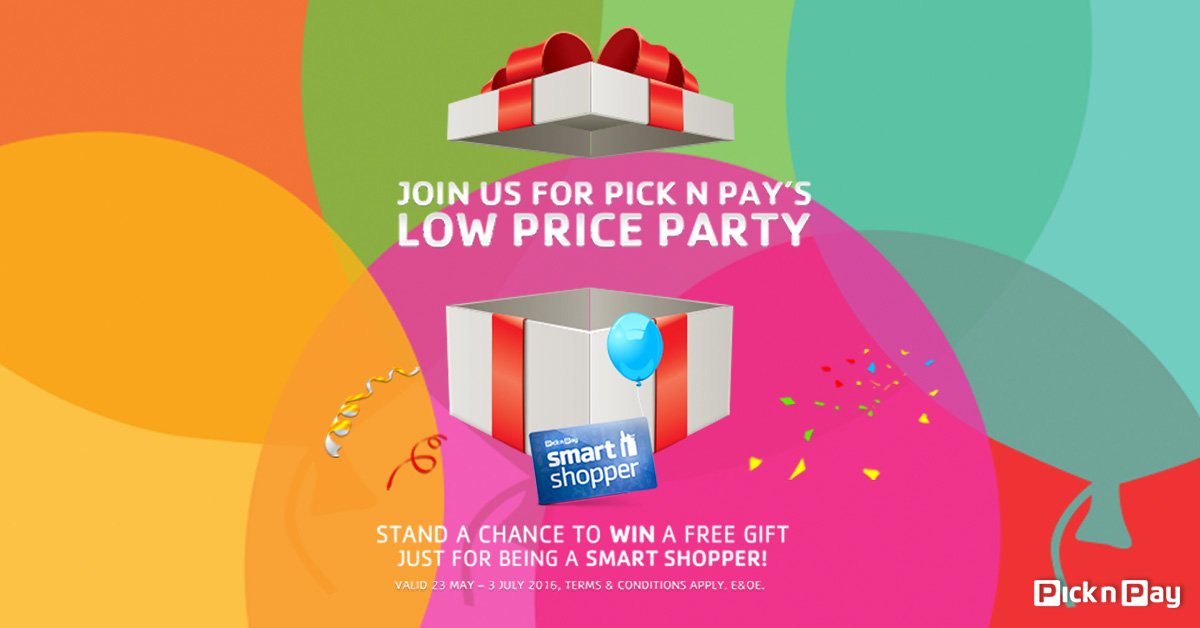 PnPsmartshopper's tweet photo. What #PnPBday gift have you received when you swiped your #SmartShopper card? https://t.co/qJRoeErJ0e https://t.co/vzX0GWtKf1