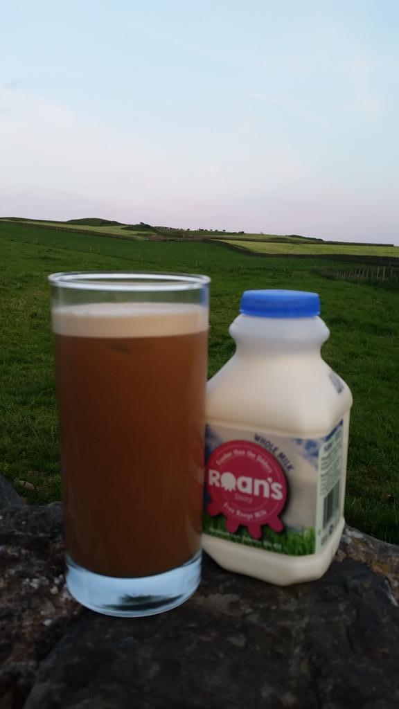 Ever tried an iced coffee, it's lush made with our free range milk,lots of froth!