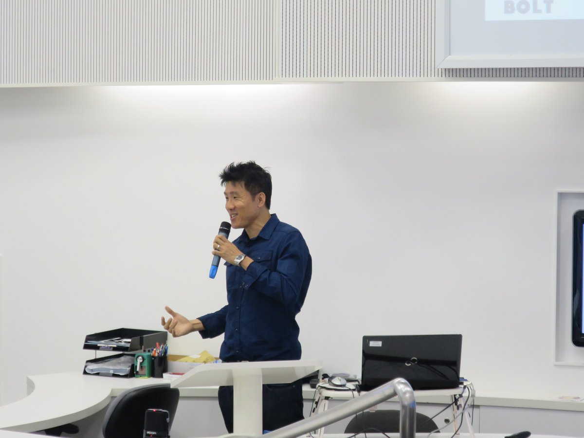 BOLTHK2015's tweet image. The BOLT had a roadshow at HKU this time. #blendedlearning #oninelearning