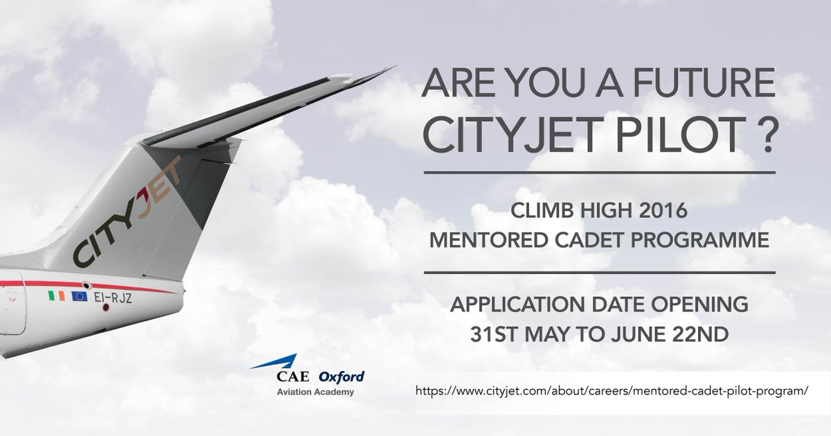cityjet's tweet image. Are you a future CityJet pilot?
More information visit 
cityjet.com…/car…/mentored-cadet-pilot-program/