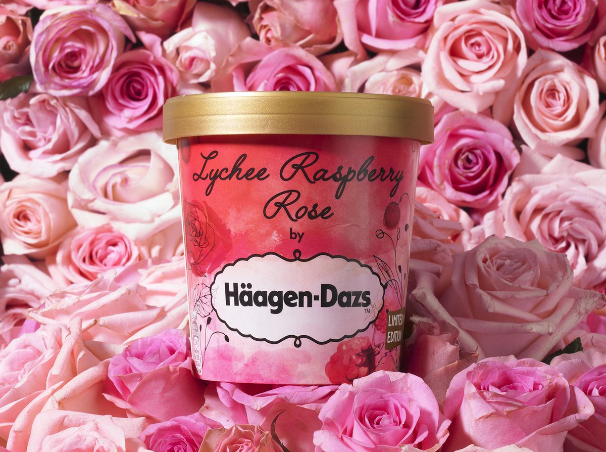 FoodGeekandLove's tweet photo. Lychee Raspberry Rose, le nouveau parfum de l'été par @HaagenDazs_US ! https://t.co/QpMcL8fT7s #food #produit https://t.co/8PebH8tP1b