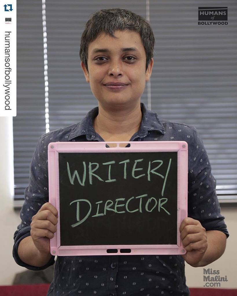 bollywood707's tweet photo. #Repost @humansofbollywood
・・・
Reema Kagti: "I’m a bit anti-social and I’m a Bollywood director, so they’re two opp… https://t.co/ElSbywapNv