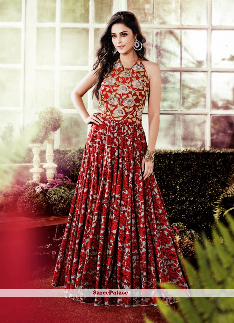 Silk Western Wear Designer Gown at Rs 1150 in Mumbai | ID: 23660101891