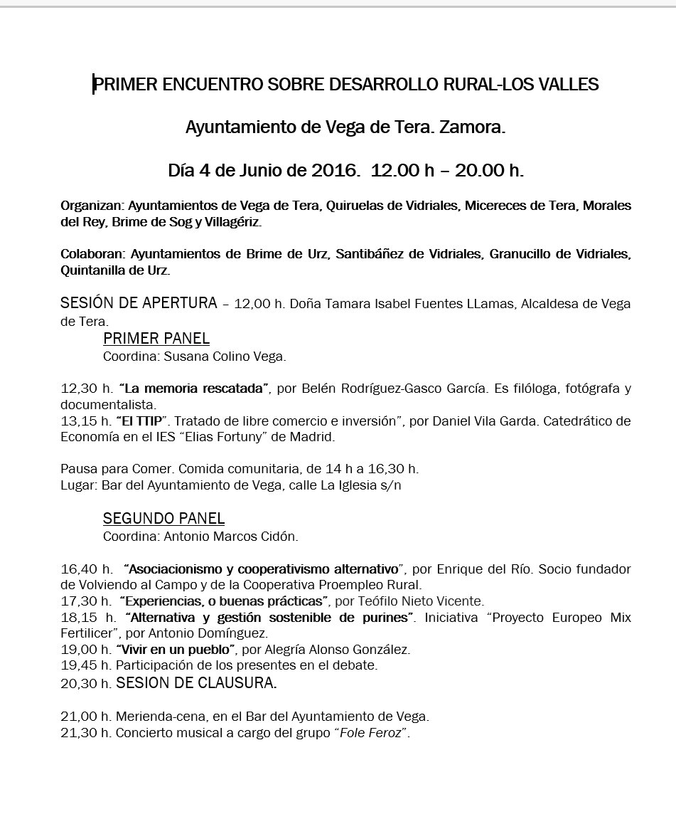 Ahora_Decide's tweet photo. Magnifíca jornada el sabado 4 de junio en Vega de Tera, Zamora. Trabajando para que haya futuro en el entorno Rural. https://t.co/dZQ0RSXevZ