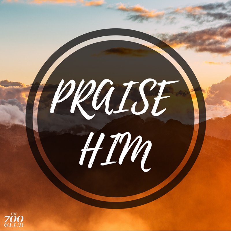 700club's tweet image. What are you praising Him for today?! Tweet us @700club.